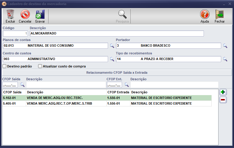 CadDestMercadoria2