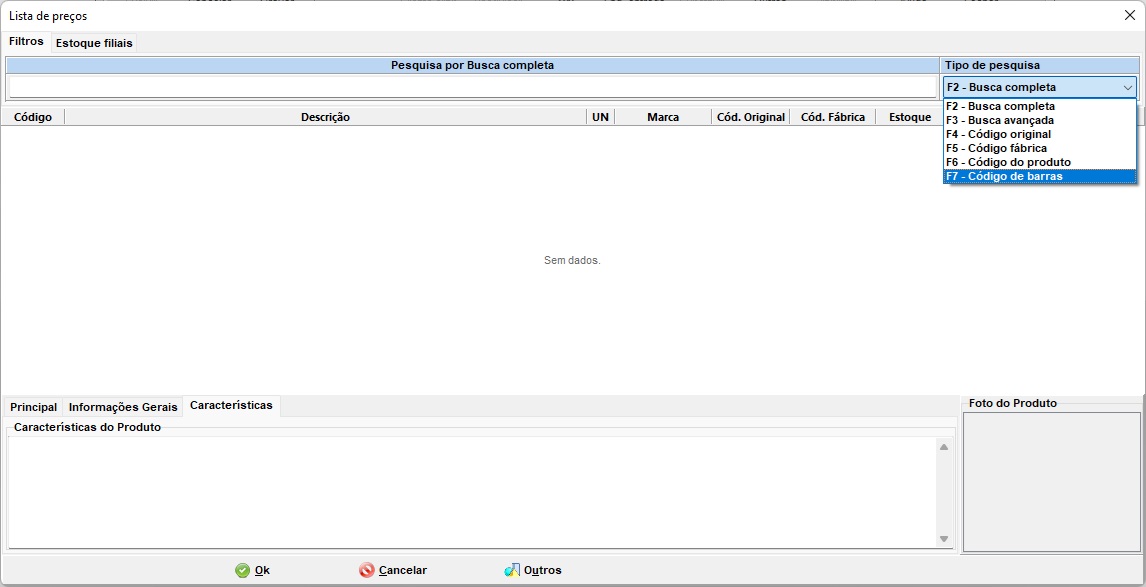 ListaPreco-tipoPesquisa