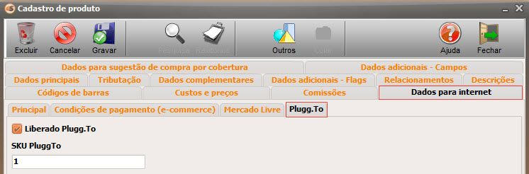Localizando a guia PluggTo